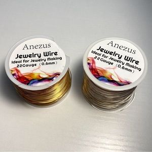 Anezus Jewelry Wire 22 Gauge (0.6 mm)